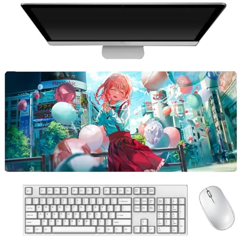 AIGOUT Ichinose Chizuru Sarashina Ruka Anime-Mauspad, Gaming-Mauspad, groß, 40 x 90 cm, für Zuhause, Büro, PC, Desktop (Typ 9, 40 x 90 cm) von AIGOUT