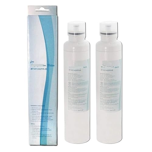 Ersatz-Kühlschrank-Wasserfilter, Kompatibel Mit LG M7251242FR-06, M7251252FR-06, M7251253-06, M7251253F-06, M725123F-06(2 packs) von AIHDBCL