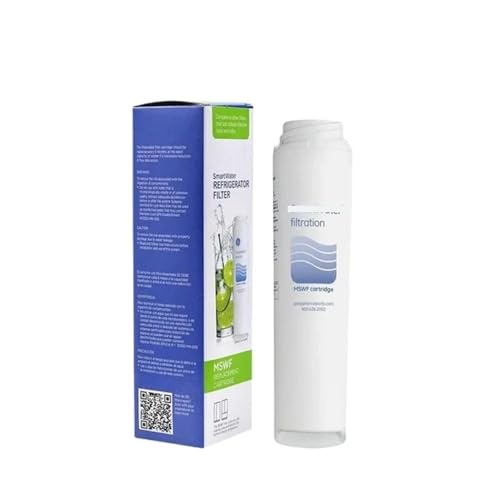 MSWF-Ersatz, Kompatibel Mit GE WR02X12345 WR02X12801 RWF1062 MSWFD WR02X12801 101821-B 238C2334P003 AP3997949 Kühlschrank-Wasserfilter(1pcs) von AIHDBCL