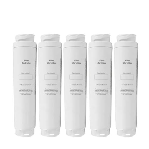 Replfltr10 Wasserreiniger-Filter Ersetzen, Kompatibel Mit Bosch 9000194412 Ultra, Filterkartusche, Kühlschrank-Wasserfilter, 5 Stück Replfltr10 Wasserreiniger-Filter Ersetzen, Kompatibel Mit Bosch 9000194412 Ultra, Filterkartusche, Kühlschrank-Wasserfilter, 5 Stück von AIHDBCL