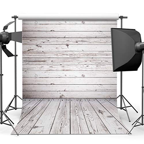 AIIKES 5x7FT Holzbrett Fotografie Hintergrund Vinyl Plank Fotografie Hintergründe Benutzerdefinierte Neugeborene Baby Foto Hintergründe für Home Photo Studio 10-924 von AIIKES