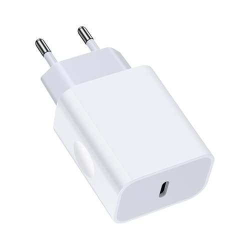 20W USB C Ladegerät Netzteil für Samsung Galaxy A15/A55/A35/A16 5G/A14/A54/S25 Ultra/S24/S23/S22/S21, USB C Adapter Schnellladegerät Stecker Handy Ladestecker Netzstecker Ladeadapter für Huawei,Google von AILKIN