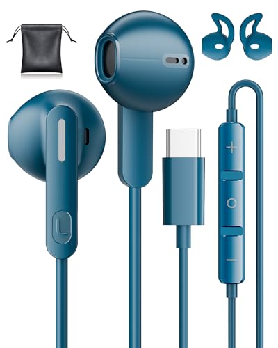 USB C Kopfhörer mit Kabel für Samsung Galaxy S24 S23 S22 S25 Ultra S21 A55 A53 A33 A54 5G,HiFi In-Ear USBC Headset mit Mikrofon Kopfhörer USB C für iPhone 16 15 Pro Max Pixel 8 7a Xiaomi 14 iPad 10 USB C Kopfhörer mit Kabel für Samsung Galaxy S24 S23 S22 S25 Ultra S21 A55 A53 A33 A54 5G,HiFi In-Ear USBC Headset mit Mikrofon Kopfhörer USB C für iPhone 16 15 Pro Max Pixel 8 7a Xiaomi 14 iPad 10 von AILZPXX