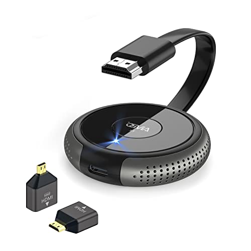 AIMIBO HDMI Wireless, kabelloser HDMI-Sender, 165 Fuß/50 m 4K/5G auf Monitor/Projektor für TV/Bildschirm-Streaming, Produktionen mit mehreren Kameras, Schwarz von AIMIBO