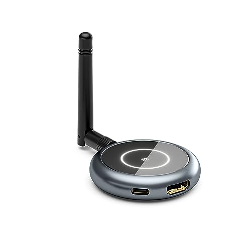 AIMIBO Wireless HDMI Receiver - Bis zu 4 Empfänger, Streaming Full HD 1080P@60Hz Video für Laptop, Kamera, DVD, Kabelbox auf Multiple TVs, Monitor und Beamer, Reichweite bis zu 165 Fuß/50M von AIMIBO