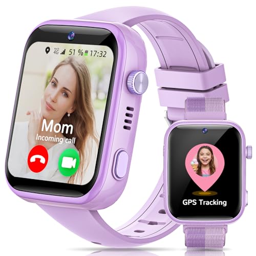 AIMIUVEI 4G Kinder-Smartwatch-Telefon mit langanhaltendem Video-und Telefonanruf, Kids Smart Watch mit 4G, SOS Notruf, Telefonanruf, Videoanrufe, Sprachchat, SMS, Schulmodus AIMIUVEI 4G Kinder-Smartwatch-Telefon mit langanhaltendem Video-und Telefonanruf, Kids Smart Watch mit 4G, SOS Notruf, Telefonanruf, Videoanrufe, Sprachchat, SMS, Schulmodus von AIMIUVEI
