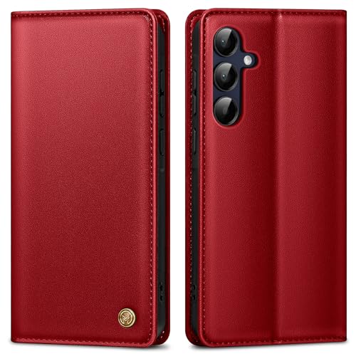 AIMOYU Handyhülle für Samsung Galaxy A16 Hülle,Premium Lederhülle Schutzhülle Tasche für Samsung A16 Hülle Wallet Kartenfach Standfunktion Klappbar Flip Case für Galaxy A16 Hülle,Rot AIMOYU Handyhülle für Samsung Galaxy A16 Hülle,Premium Lederhülle Schutzhülle Tasche für Samsung A16 Hülle Wallet Kartenfach Standfunktion Klappbar Flip Case für Galaxy A16 Hülle,Rot von AIMOYU
