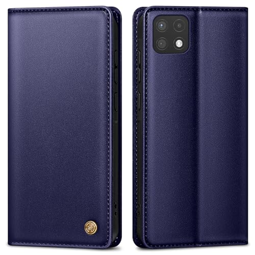 AIMOYU Handyhülle für Samsung Galaxy A22 5G Hülle,Premium Lederhülle Schutzhülle Tasche für Samsung A22 Hülle Wallet Kartenfach Standfunktion Klappbar Flip Case für Galaxy A22 5G Hülle,Blau AIMOYU Handyhülle für Samsung Galaxy A22 5G Hülle,Premium Lederhülle Schutzhülle Tasche für Samsung A22 Hülle Wallet Kartenfach Standfunktion Klappbar Flip Case für Galaxy A22 5G Hülle,Blau von AIMOYU