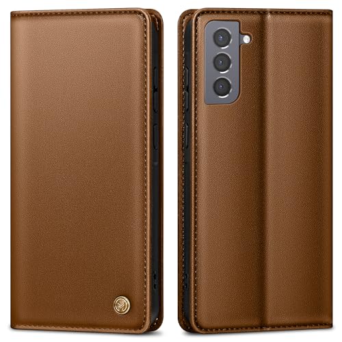 AIMOYU Handyhülle für Samsung Galaxy S21 5G Hülle,Premium Lederhülle Schutzhülle Tasche für Samsung S21 Hülle Wallet Kartenfach Standfunktion Klappbar Flip Case für Galaxy S21 5G Hülle,Braun AIMOYU Handyhülle für Samsung Galaxy S21 5G Hülle,Premium Lederhülle Schutzhülle Tasche für Samsung S21 Hülle Wallet Kartenfach Standfunktion Klappbar Flip Case für Galaxy S21 5G Hülle,Braun von AIMOYU