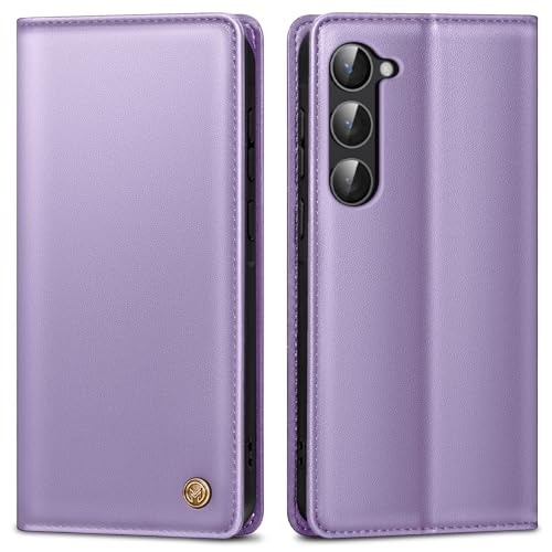 AIMOYU Handyhülle für Samsung Galaxy S23 Hülle,Premium Lederhülle Schutzhülle Tasche für Samsung S23 Hülle Wallet Kartenfach Standfunktion Klappbar Flip Case für Galaxy S23 Hülle,Lila AIMOYU Handyhülle für Samsung Galaxy S23 Hülle,Premium Lederhülle Schutzhülle Tasche für Samsung S23 Hülle Wallet Kartenfach Standfunktion Klappbar Flip Case für Galaxy S23 Hülle,Lila von AIMOYU