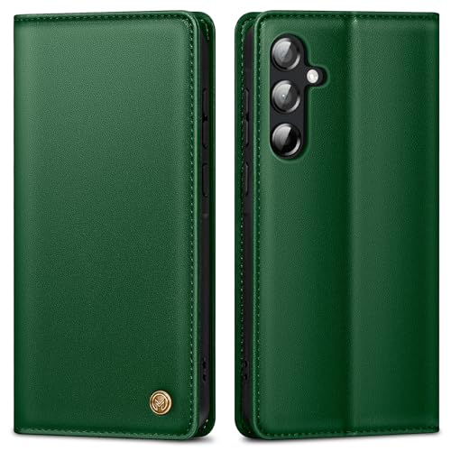 AIMOYU Handyhülle für Samsung Galaxy S24 Hülle,Premium Lederhülle Schutzhülle Tasche für Samsung S24 Hülle Wallet Kartenfach Standfunktion Klappbar Flip Case für Galaxy S24 Hülle,Kieferngrün AIMOYU Handyhülle für Samsung Galaxy S24 Hülle,Premium Lederhülle Schutzhülle Tasche für Samsung S24 Hülle Wallet Kartenfach Standfunktion Klappbar Flip Case für Galaxy S24 Hülle,Kieferngrün von AIMOYU