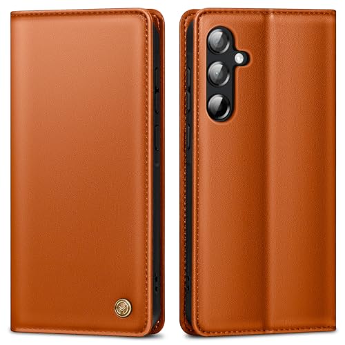AIMOYU Handyhülle für Samsung Galaxy S24 Hülle,Premium Lederhülle Schutzhülle Tasche für Samsung S24 Hülle Wallet Kartenfach Standfunktion Klappbar Flip Case für Galaxy S24 Hülle,Orange AIMOYU Handyhülle für Samsung Galaxy S24 Hülle,Premium Lederhülle Schutzhülle Tasche für Samsung S24 Hülle Wallet Kartenfach Standfunktion Klappbar Flip Case für Galaxy S24 Hülle,Orange von AIMOYU