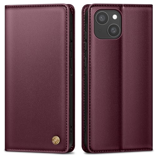 AIMOYU Handyhülle für iPhone 13 Hülle,Premium Lederhülle Schutzhülle Tasche für iPhone 13 Hülle Wallet Kartenfach Standfunktion Klappbar Flip Case für iPhone 13 Hülle,Weinrot AIMOYU Handyhülle für iPhone 13 Hülle,Premium Lederhülle Schutzhülle Tasche für iPhone 13 Hülle Wallet Kartenfach Standfunktion Klappbar Flip Case für iPhone 13 Hülle,Weinrot von AIMOYU