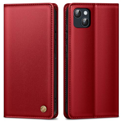 AIMOYU Handyhülle für iPhone 14 Plus Hülle,Premium Lederhülle Schutzhülle Tasche für iPhone 14 Plus Hülle Wallet Kartenfach Standfunktion Klappbar Flip Case für iPhone 14 Plus Hülle,Rot AIMOYU Handyhülle für iPhone 14 Plus Hülle,Premium Lederhülle Schutzhülle Tasche für iPhone 14 Plus Hülle Wallet Kartenfach Standfunktion Klappbar Flip Case für iPhone 14 Plus Hülle,Rot von AIMOYU