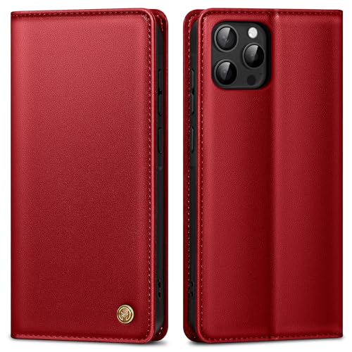AIMOYU Handyhülle für iPhone 15 Pro Hülle,Premium Lederhülle Schutzhülle Tasche für iPhone 15 Pro Hülle Wallet Kartenfach Standfunktion Klappbar Flip Case für iPhone 15 Pro Hülle,Rot AIMOYU Handyhülle für iPhone 15 Pro Hülle,Premium Lederhülle Schutzhülle Tasche für iPhone 15 Pro Hülle Wallet Kartenfach Standfunktion Klappbar Flip Case für iPhone 15 Pro Hülle,Rot von AIMOYU