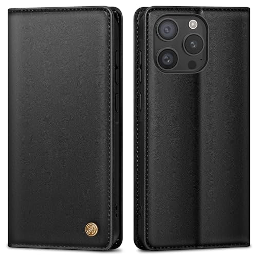 AIMOYU Handyhülle für iPhone 15 Pro Hülle,Premium Lederhülle Schutzhülle Tasche für iPhone 15 Pro Hülle Wallet Kartenfach Standfunktion Klappbar Flip Case für iPhone 15 Pro Hülle,Schwarz AIMOYU Handyhülle für iPhone 15 Pro Hülle,Premium Lederhülle Schutzhülle Tasche für iPhone 15 Pro Hülle Wallet Kartenfach Standfunktion Klappbar Flip Case für iPhone 15 Pro Hülle,Schwarz von AIMOYU