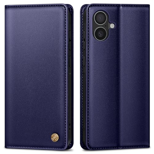 AIMOYU Handyhülle für iPhone 16 Hülle,Premium Lederhülle Schutzhülle Tasche für iPhone 16 Hülle Wallet Kartenfach Standfunktion Klappbar FliPhone Case für iPhone 16 Hülle,Blau AIMOYU Handyhülle für iPhone 16 Hülle,Premium Lederhülle Schutzhülle Tasche für iPhone 16 Hülle Wallet Kartenfach Standfunktion Klappbar FliPhone Case für iPhone 16 Hülle,Blau von AIMOYU