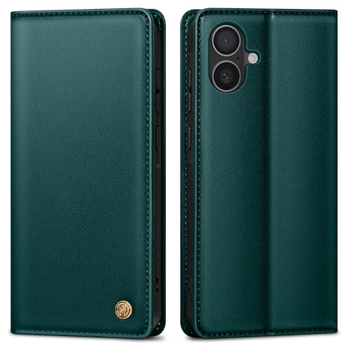 AIMOYU Handyhülle für iPhone 16 Hülle,Premium Lederhülle Schutzhülle Tasche für iPhone 16 Hülle Wallet Kartenfach Standfunktion Klappbar FliPhone Case für iPhone 16 Hülle,BlauGrün AIMOYU Handyhülle für iPhone 16 Hülle,Premium Lederhülle Schutzhülle Tasche für iPhone 16 Hülle Wallet Kartenfach Standfunktion Klappbar FliPhone Case für iPhone 16 Hülle,BlauGrün von AIMOYU