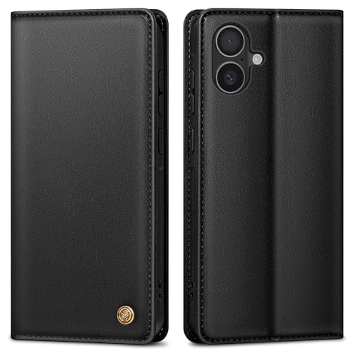 AIMOYU Handyhülle für iPhone 16 Hülle,Premium Lederhülle Schutzhülle Tasche für iPhone 16 Hülle Wallet Kartenfach Standfunktion Klappbar FliPhone Case für iPhone 16 Hülle,Schwarz AIMOYU Handyhülle für iPhone 16 Hülle,Premium Lederhülle Schutzhülle Tasche für iPhone 16 Hülle Wallet Kartenfach Standfunktion Klappbar FliPhone Case für iPhone 16 Hülle,Schwarz von AIMOYU