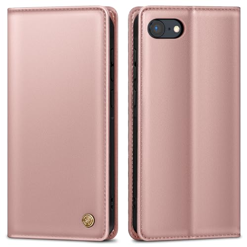 AIMOYU Handyhülle für iPhone SE Hülle,Premium Lederhülle Schutzhülle Tasche für iPhone 7 Hülle Wallet Kartenfach Standfunktion Klappbar Flip Case für iPhone 8 Hülle,Rosa AIMOYU Handyhülle für iPhone SE Hülle,Premium Lederhülle Schutzhülle Tasche für iPhone 7 Hülle Wallet Kartenfach Standfunktion Klappbar Flip Case für iPhone 8 Hülle,Rosa von AIMOYU