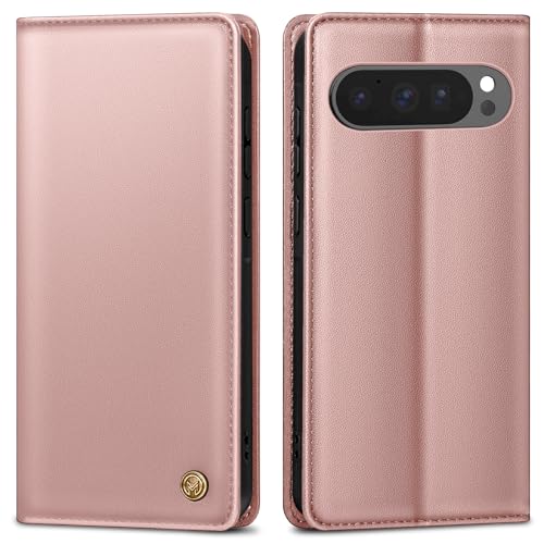 AIMOYU Premium Lederhülle Schutzhülle Tasche für Google Pixel 9/9 Pro Flip Case Rosa AIMOYU Premium Lederhülle Schutzhülle Tasche für Google Pixel 9/9 Pro Flip Case Rosa von AIMOYU