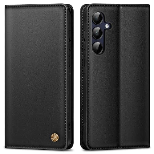 AIMOYU Handyhülle für Samsung Galaxy A15 4G/5G Hülle,Premium Lederhülle Schutzhülle Tasche für Samsung A15 Hülle Wallet Kartenfach Standfunktion Klappbar Flip Case für Galaxy A15 Hülle,Schwarz AIMOYU Handyhülle für Samsung Galaxy A15 4G/5G Hülle,Premium Lederhülle Schutzhülle Tasche für Samsung A15 Hülle Wallet Kartenfach Standfunktion Klappbar Flip Case für Galaxy A15 Hülle,Schwarz von AIMOYU