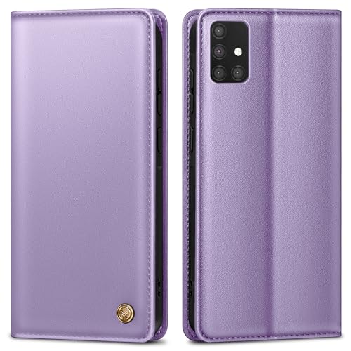 AIMOYU Premium Lederhülle Schutzhülle Tasche für Samsung Galaxy A71, Flip Case mit Standfunktion, Lila AIMOYU Premium Lederhülle Schutzhülle Tasche für Samsung Galaxy A71, Flip Case mit Standfunktion, Lila von AIMOYU