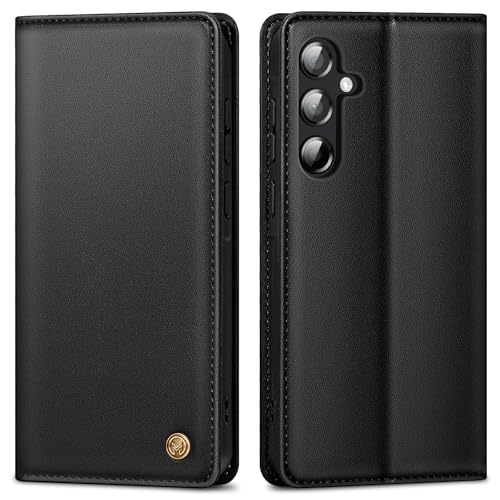 AIMOYU Handyhülle für Samsung Galaxy S24 Hülle,Premium Lederhülle Schutzhülle Tasche für Samsung S24 Hülle Wallet Kartenfach Standfunktion Klappbar Flip Case für Galaxy S24 Hülle,Schwarz AIMOYU Handyhülle für Samsung Galaxy S24 Hülle,Premium Lederhülle Schutzhülle Tasche für Samsung S24 Hülle Wallet Kartenfach Standfunktion Klappbar Flip Case für Galaxy S24 Hülle,Schwarz von AIMOYU