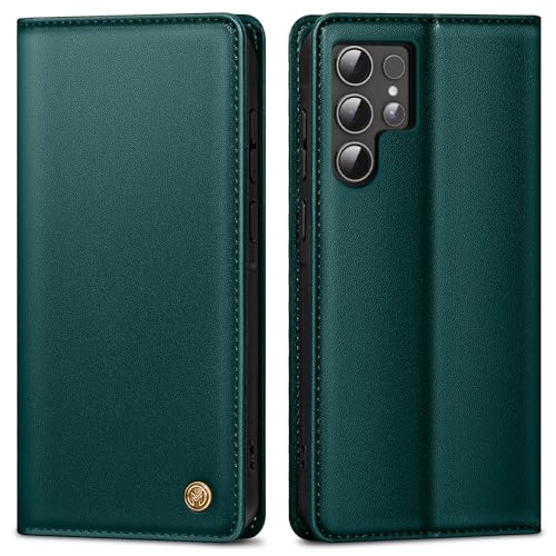 Handyhülle für Samsung Galaxy S24 Ultra Hülle,Premium Lederhülle Schutzhülle Tasche für Samsung S24 Ultra Hülle Wallet Kartenfach Standfunktion Klappbar Flip Case für Galaxy S24 Ultra Hülle,BlauGrün Handyhülle für Samsung Galaxy S24 Ultra Hülle,Premium Lederhülle Schutzhülle Tasche für Samsung S24 Ultra Hülle Wallet Kartenfach Standfunktion Klappbar Flip Case für Galaxy S24 Ultra Hülle,BlauGrün von AIMOYU