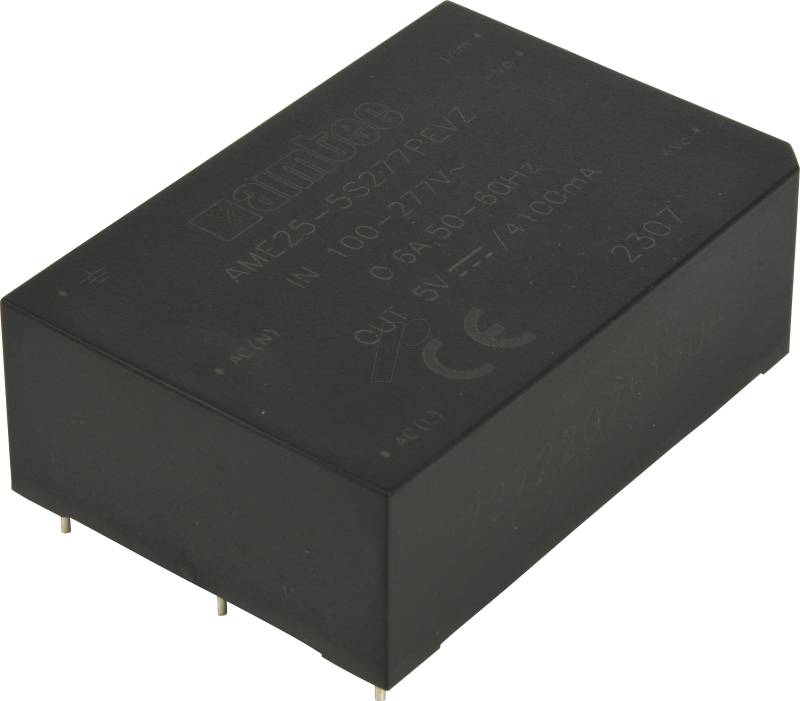 AME25-5S277PEVZ - AC/DC-Wandler, 85 - 305 V AC, 5 V DC, 4,1 A, Modul von AIMTEC