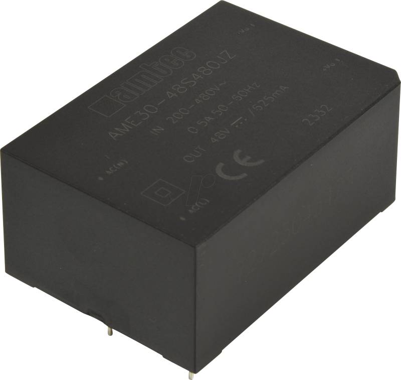 AME30-48S480JZ - AC/DC-Wandler, 176 - 528 V AC, 48 V DC, 0,625 A, Modul von AIMTEC
