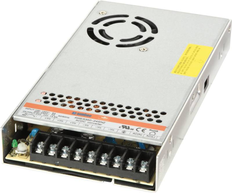 AMES350-24SNZ - AC/DC-Wandler, 90 - 264 V AC, 28,8 V DC, 14,6 A, Modul von AIMTEC