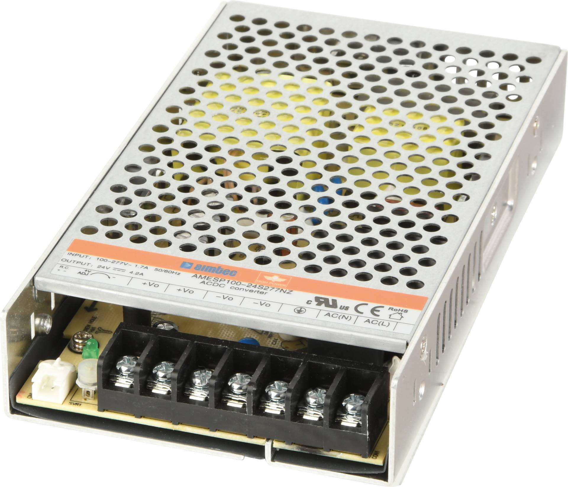 AMESP100-24S277 - AC/DC-Wandler, 85 - 305 V AC, 26,4 V DC, 4,2 A, Modul von AIMTEC