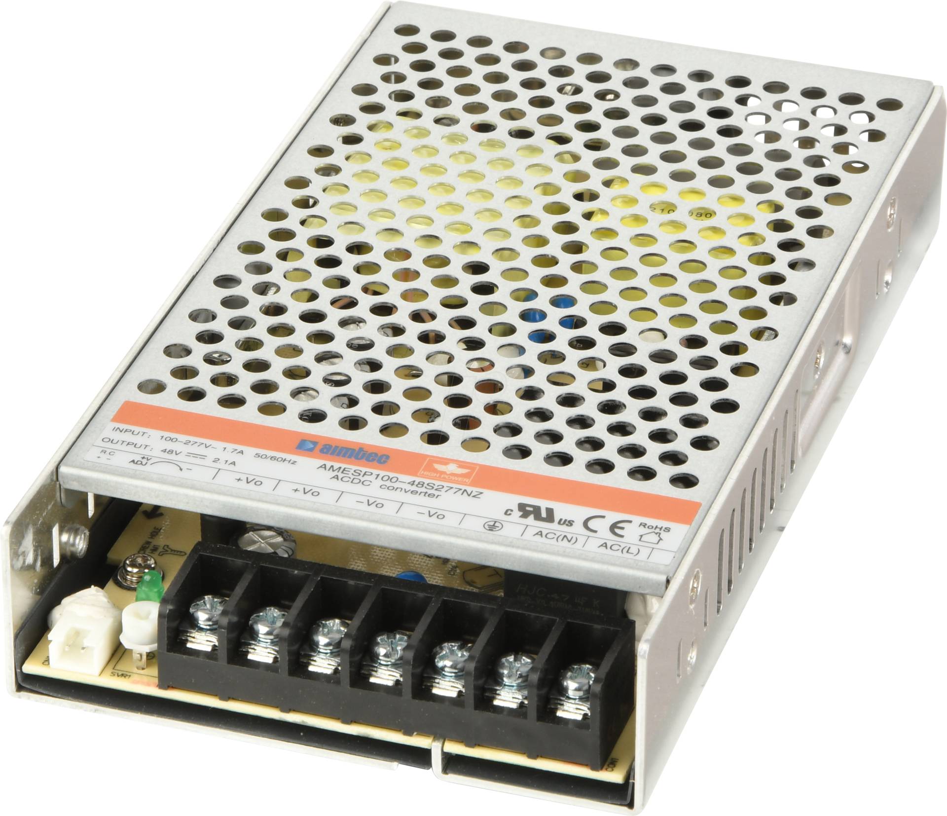 AMESP100-48S277 - AC/DC-Wandler, 85 - 305 V AC, 52,8 V DC, 2,1 A, Modul von AIMTEC