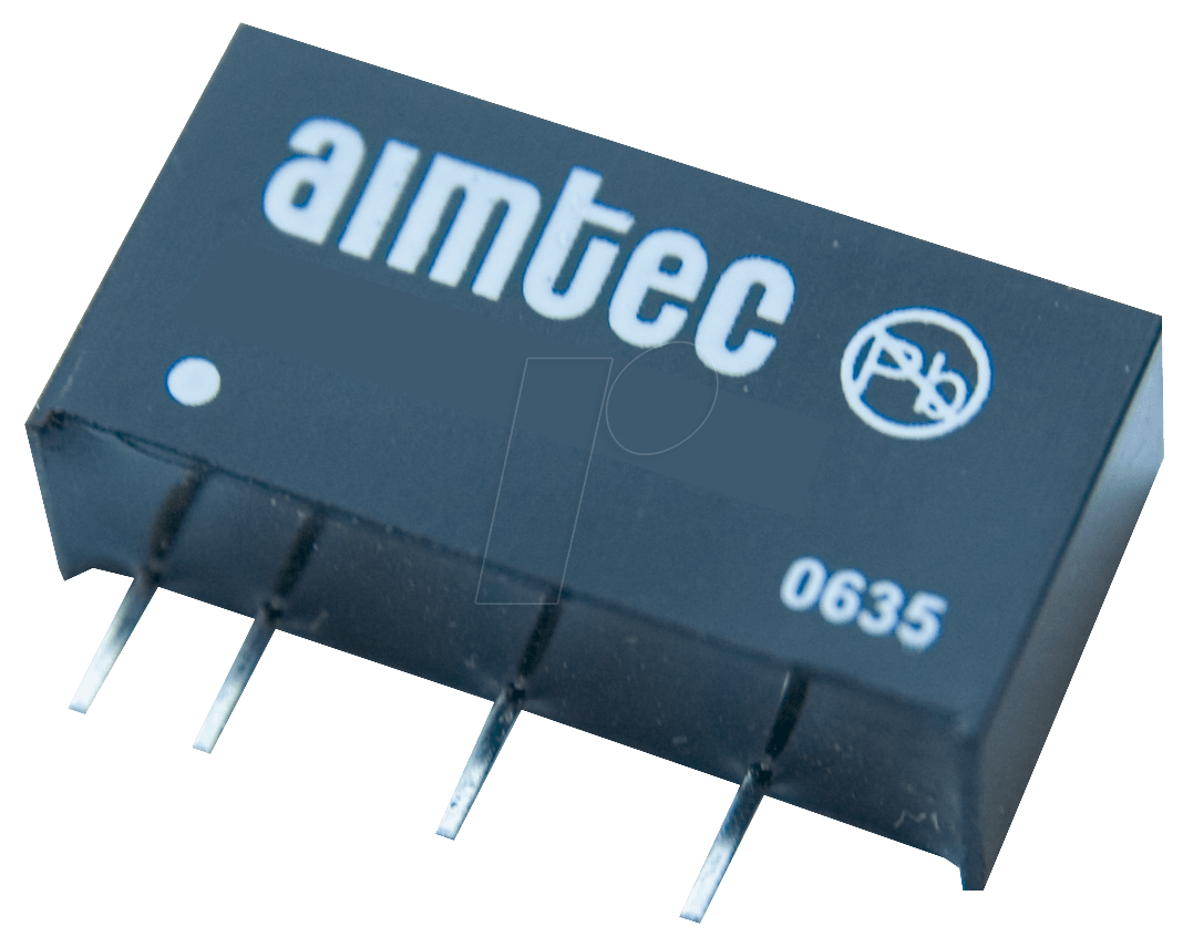 SIM2-0515D SIL7 - DC/DC-Wandler AM2D-Z, 2 W, 15 V, 2x 66 mA, SIL-7 SIM2-0515D SIL7 - DC/DC-Wandler AM2D-Z, 2 W, 15 V, 2x 66 mA, SIL-7 von AIMTEC