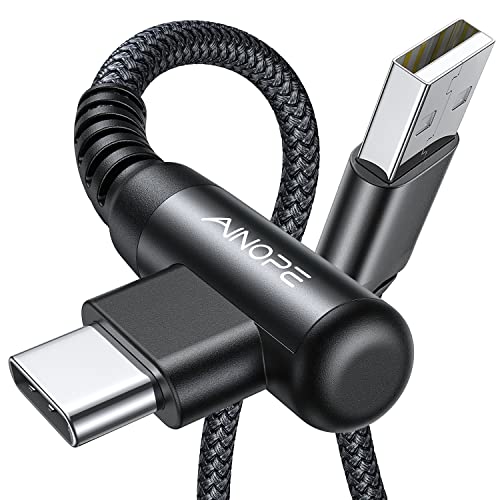 AINOPE 1M USB C Ladekabel,3.1A Schnellladekabel USB C, USB C Kabel Winkel, Haltbares Nylon Geflochtenes Ladekabel USB C für Samsung S20 S10 S9 S8 Plus, Note 10 9 8 LG V30 V20 G6 AINOPE 1M USB C Ladekabel,3.1A Schnellladekabel USB C, USB C Kabel Winkel, Haltbares Nylon Geflochtenes Ladekabel USB C für Samsung S20 S10 S9 S8 Plus, Note 10 9 8 LG V30 V20 G6 von AINOPE