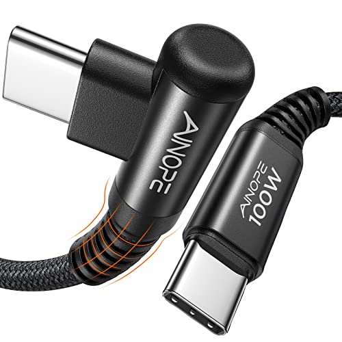 AINOPE 100W USB C auf USB C Kabel 20V/5A PD 3.0 USB-C Schnellladung Ladekabel haltbare Nylon, für Samsung Galaxy S25 Ultra S24 S23 iPad Pro 12.9 Air mini Macbook Pixel Redmi, 2 Stück, 2M+2M, schwarz AINOPE 100W USB C auf USB C Kabel 20V/5A PD 3.0 USB-C Schnellladung Ladekabel haltbare Nylon, für Samsung Galaxy S25 Ultra S24 S23 iPad Pro 12.9 Air mini Macbook Pixel Redmi, 2 Stück, 2M+2M, schwarz von AINOPE