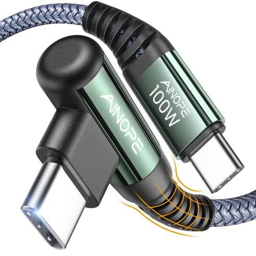 AINOPE 100W USB C auf USB C Kabel 20V/5A PD 3.0 USB-C Schnellladung Ladekabel haltbare Nylon, für Samsung Galaxy S25 Ultra S24 S23 iPad Pro 12.9 Air mini Macbook Pixel Redmi, 2 Stück, 0.5M+0.5M, grau AINOPE 100W USB C auf USB C Kabel 20V/5A PD 3.0 USB-C Schnellladung Ladekabel haltbare Nylon, für Samsung Galaxy S25 Ultra S24 S23 iPad Pro 12.9 Air mini Macbook Pixel Redmi, 2 Stück, 0.5M+0.5M, grau von AINOPE