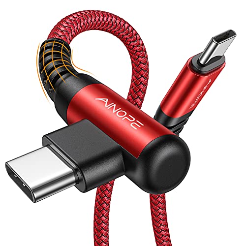 AINOPE USB C auf USB C Kabel 60W 2 Stück PD 3.0 3M+3M USB-C Schnellladung Ladekabel Red AINOPE USB C auf USB C Kabel 60W 2 Stück PD 3.0 3M+3M USB-C Schnellladung Ladekabel Red von AINOPE