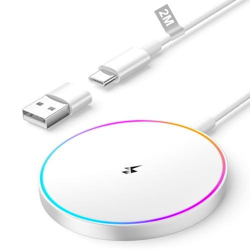 15W Mag-Safe Ladegerät für Apple iPhone 16/16 Pro/16 Plus/16 Pro Max/15/15 Pro/15 Plus/15 Pro Max/14/13/12/AirPods, Induktive Ladestation iPhone Wireless Charger Kabelloses Ladegerät Ladepad 15W Mag-Safe Ladegerät für Apple iPhone 16/16 Pro/16 Plus/16 Pro Max/15/15 Pro/15 Plus/15 Pro Max/14/13/12/AirPods, Induktive Ladestation iPhone Wireless Charger Kabelloses Ladegerät Ladepad von AINPOW