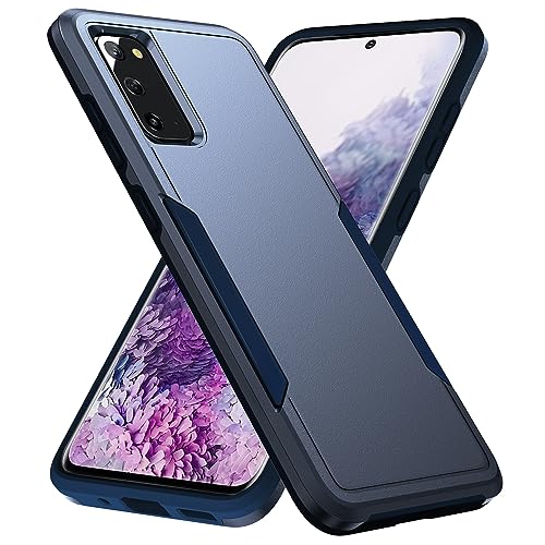 AIOVETEAB Hülle kompatibel mit Samsung Galaxy S20, Heavy Duty Handyhülle Stoßfeste Anti-Kratzer Schutzhülle Tasche für Samsung Galaxy S20 - Blau von AIOVETEAB