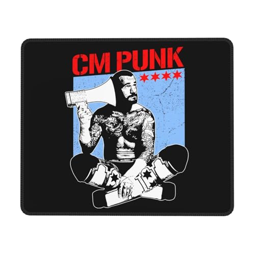Büro Haushalts Punk Best World Mauspad Cooles Mauspad mit Full-Color-Druck Mausauflage mit Randschließung und Rutschfestigkeit Schwarz 24 x 20 cm Büro Haushalts Punk Best World Mauspad Cooles Mauspad mit Full-Color-Druck Mausauflage mit Randschließung und Rutschfestigkeit Schwarz 24 x 20 cm von AIPANTYLOY