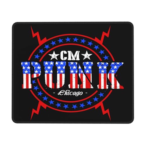 Büro Haushalts Punk Best World Mauspad Cooles Mauspad mit Full-Color-Druck Mausauflage mit Randschließung und Rutschfestigkeit Schwarz 24 x 20 cm Büro Haushalts Punk Best World Mauspad Cooles Mauspad mit Full-Color-Druck Mausauflage mit Randschließung und Rutschfestigkeit Schwarz 24 x 20 cm von AIPANTYLOY