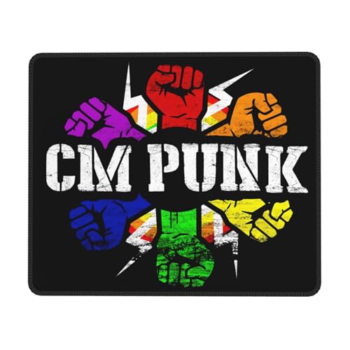 Büro Haushalts Punk Best World Mauspad Cooles Mauspad mit Full-Color-Druck Mausauflage mit Randschließung und Rutschfestigkeit Schwarz 26 x 21 cm Büro Haushalts Punk Best World Mauspad Cooles Mauspad mit Full-Color-Druck Mausauflage mit Randschließung und Rutschfestigkeit Schwarz 26 x 21 cm von AIPANTYLOY