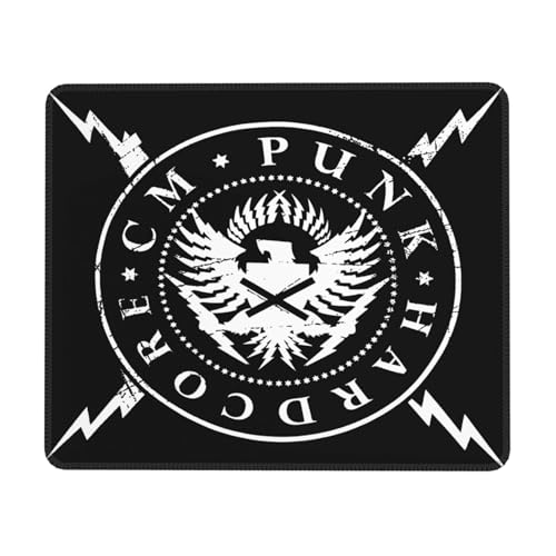 Büro Haushalts Punk Best World Mauspad Cooles Mauspad mit Full-Color-Druck Mausauflage mit Randschließung und Rutschfestigkeit Schwarz 30 x 25 cm Büro Haushalts Punk Best World Mauspad Cooles Mauspad mit Full-Color-Druck Mausauflage mit Randschließung und Rutschfestigkeit Schwarz 30 x 25 cm von AIPANTYLOY