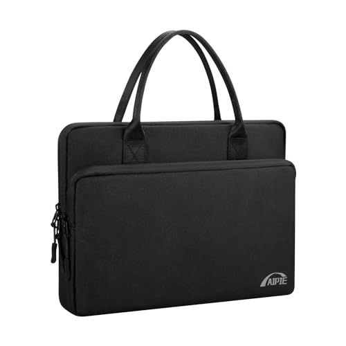 AIPIE Laptoptasche 13 Zoll für MacBook Air M2 M1, MacBook Pro M2 M1 Tasche 34cm x 25,5cm Laptophülle mit Griff 2 Fach Passt Surface pro Notebooktasche 12,9" iPad 9 Generation Hülle von AIPIE