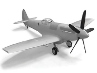 Airfix A05135, Starrflügelflugzeug-Modell, Montagesatz, 1:48, Spitfire FR Mk.XIV, Beide Geschlechter, 118 Stück(e) von AIRFIX