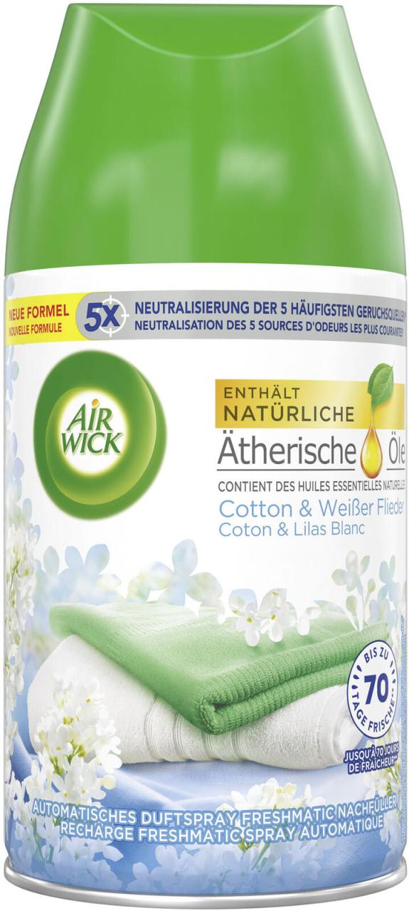 AIRWICK Raumduft-Nachfüller Cotton & Weißer Flieder 250,0 ml von AIRWICK