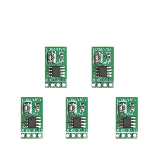 Netzteil für LED-Treiber, 1–10 Stück DC 3,3/3,7 V 5 V LED-Treiber 30–1500 mA Konstantstrom einstellbares PWM-Steuerplatine USB-LED-Taschenlampe 18650 Li-Ionen(5pcs) von AIRYSSFU