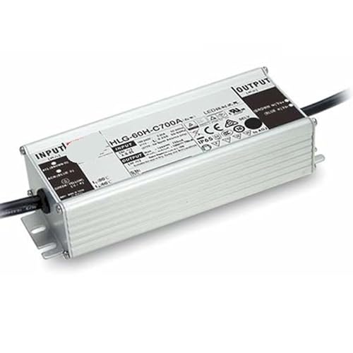 Netzteil für LED-Treiber, HLG-60H-C700AB Wasserdichter Konstantstrom-Spannungsregler-Schaltnetzteil-Beleuchtungs-LED-Treiber(HLG-60H-C700AB) von AIRYSSFU